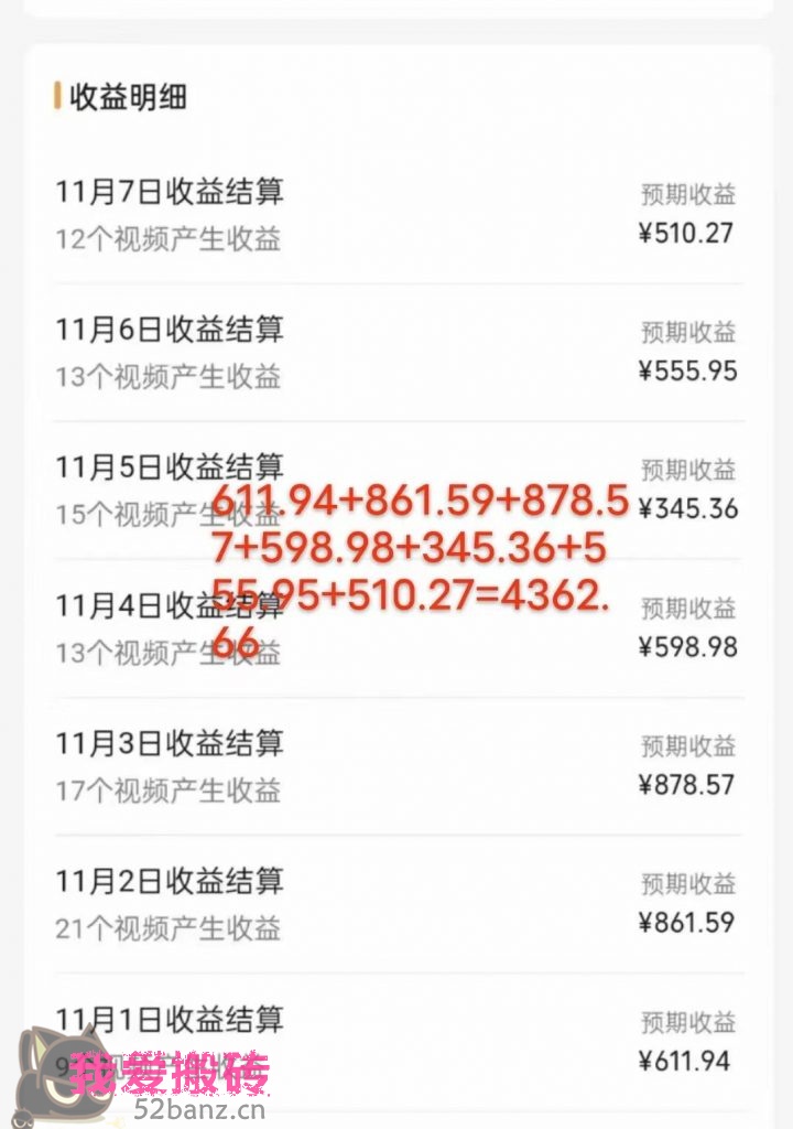 图片[2]|视频号最新玩法，几分钟一个作品，广告收益翻倍，一周变现4000+|52搬砖-我爱搬砖网