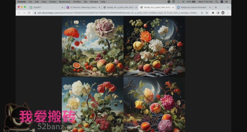 图片[1]|ChatGPT4 和 MidJourney AI 绘画聊天革命性指南教程-33节视频课-中英字幕-52搬砖|52搬砖-我爱搬砖网