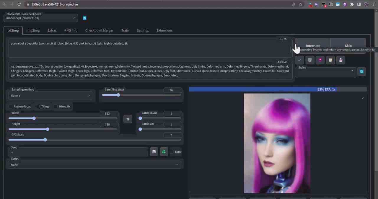 图片[6]|终极 Stable Diffusion + ChatGPT AI绘画及模型训练课程-中英字幕|52搬砖-我爱搬砖网