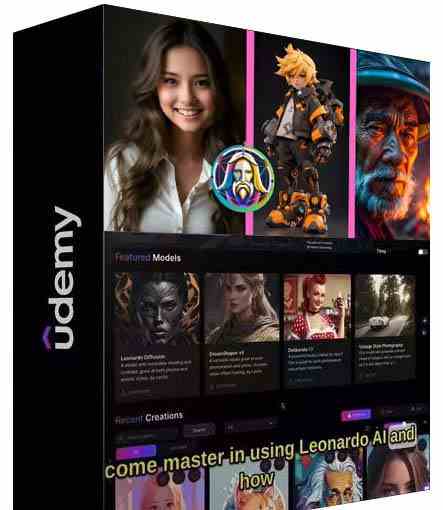 图片[2]|比 Midjourney 更好的 Leonardo AI绘画图像大师班教程-16讲-中英字幕|52搬砖-我爱搬砖网