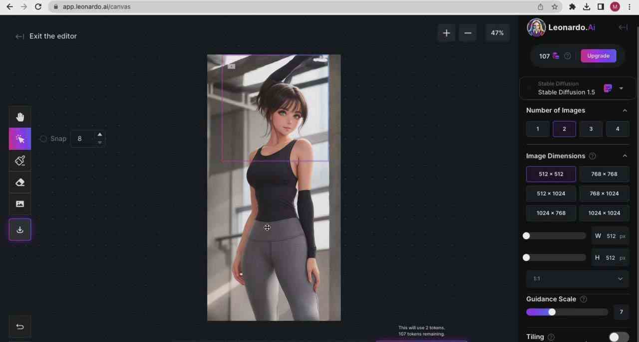 图片[6]|比 Midjourney 更好的 Leonardo AI绘画图像大师班教程-16讲-中英字幕|52搬砖-我爱搬砖网