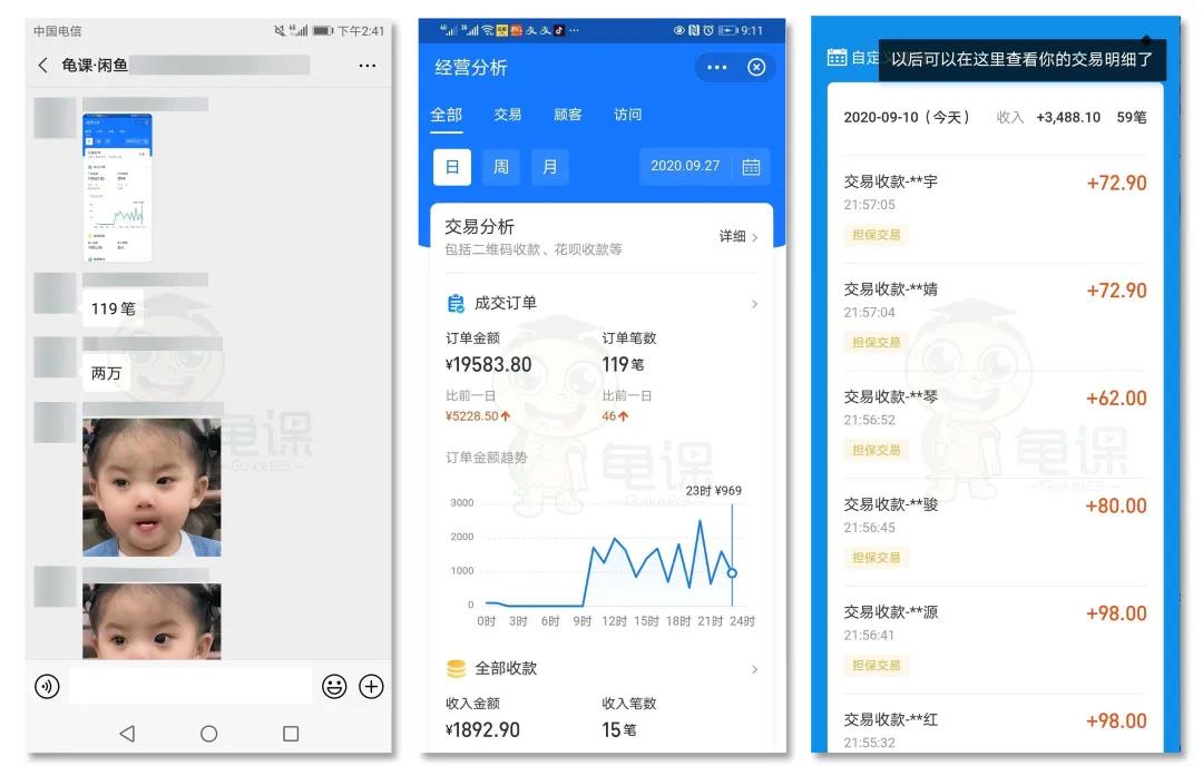 图片[3]|龟课·闲鱼无货源电商课程第16期：可单干或批量操作，月入几千到几万|52搬砖-我爱搬砖网