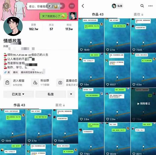 图片[2]|情感故事对话号教学，手机操作，吸粉能力超强的起号思路，值得学习|52搬砖-我爱搬砖网