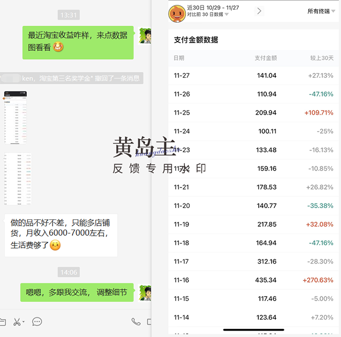 图片[7]|黄岛主《淘宝蓝海虚拟项目陪跑训练营6.0》每天纯利润200到1000+纯实战课|52搬砖-我爱搬砖网