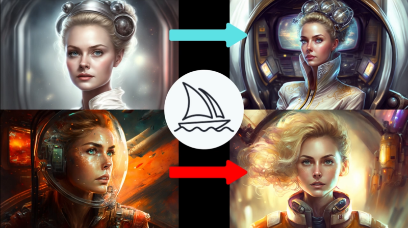 Midjourney V4实现连续性的人物创作：漫画，故事，动画 操作教程 参数设置|52搬砖-我爱搬砖网