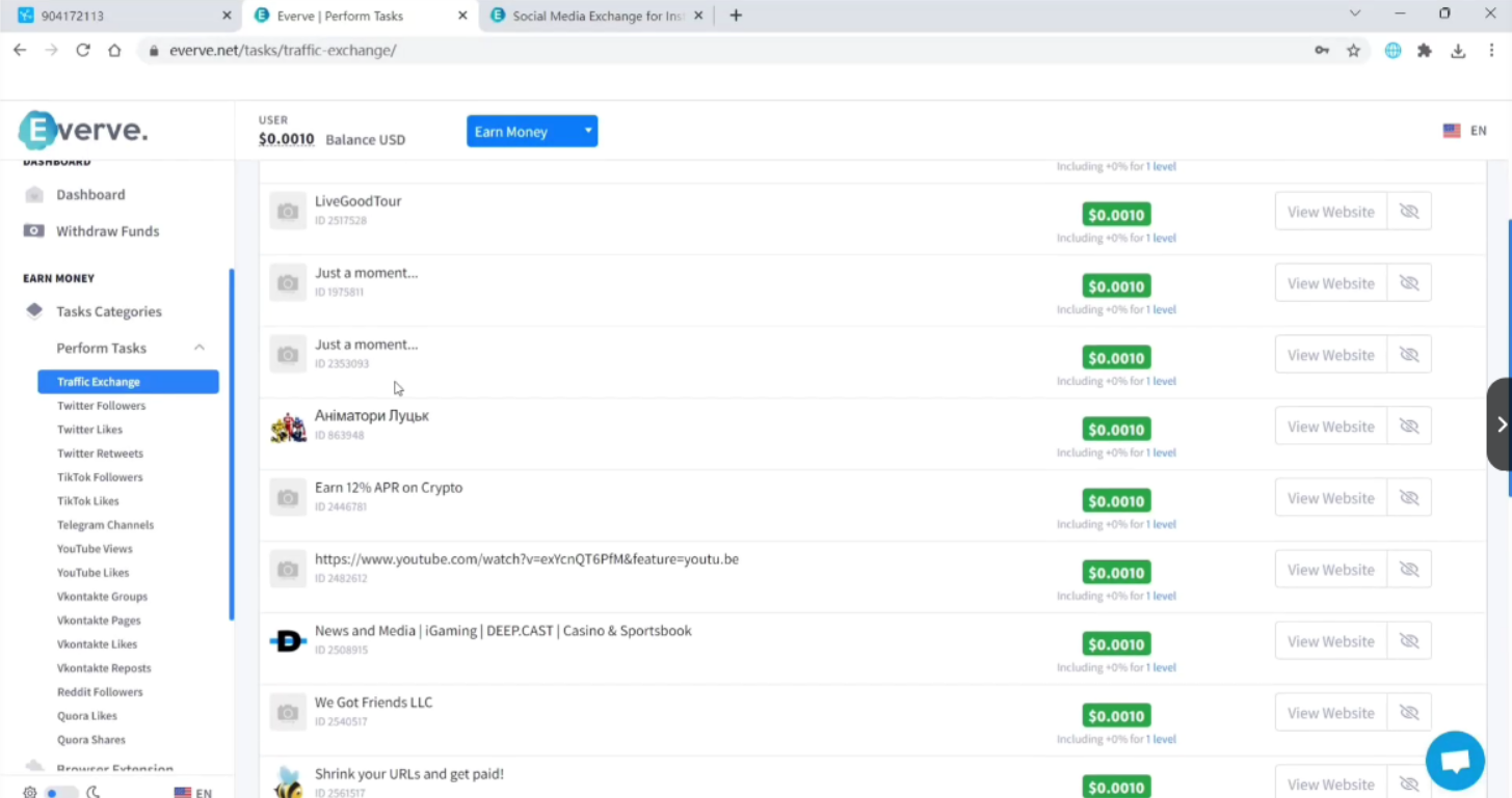 图片[2]|外面收费1988海外平台点赞关注全自动挂机项目 单机一天30美金【脚本+教程】|52搬砖-我爱搬砖网