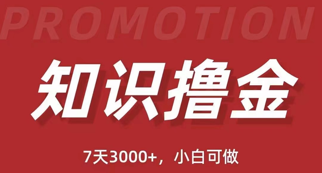 抖音知识撸金项目：简单粗暴日入1000+执行力强当天见收益(教程+资料)|52搬砖-我爱搬砖网