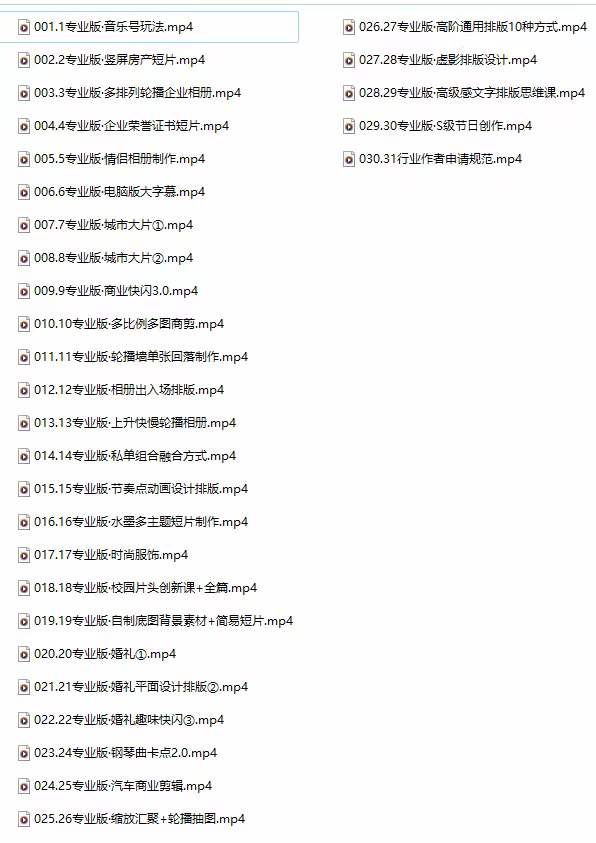 图片[2]|全能剪辑-创作人 剪映专业版实战系统训练营  课程+安装包＋素材！|52搬砖-我爱搬砖网