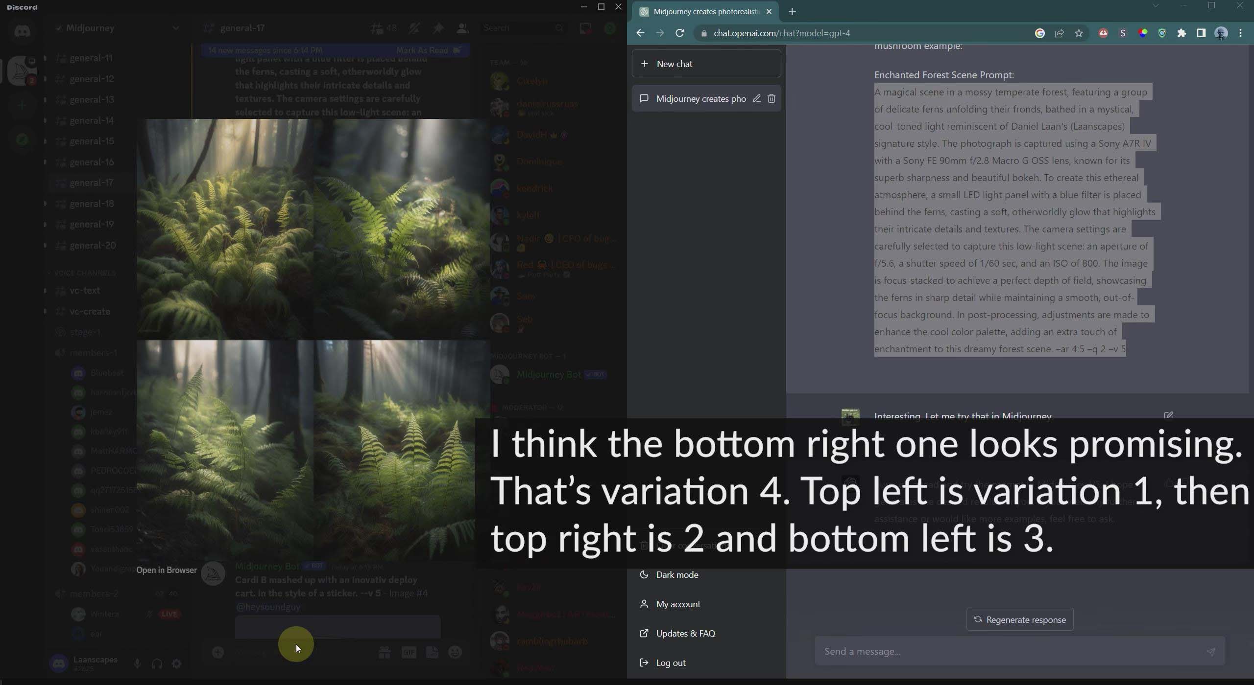 图片[5]|摄影师 Daniel Laan 使用ChatGPT与Midjourney生成风光图像-中英字幕|52搬砖-我爱搬砖网