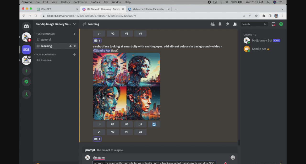 图片[4]|ChatGPT4 和 MidJourney AI 绘画聊天革命性指南教程-33节视频课-中英字幕|52搬砖-我爱搬砖网