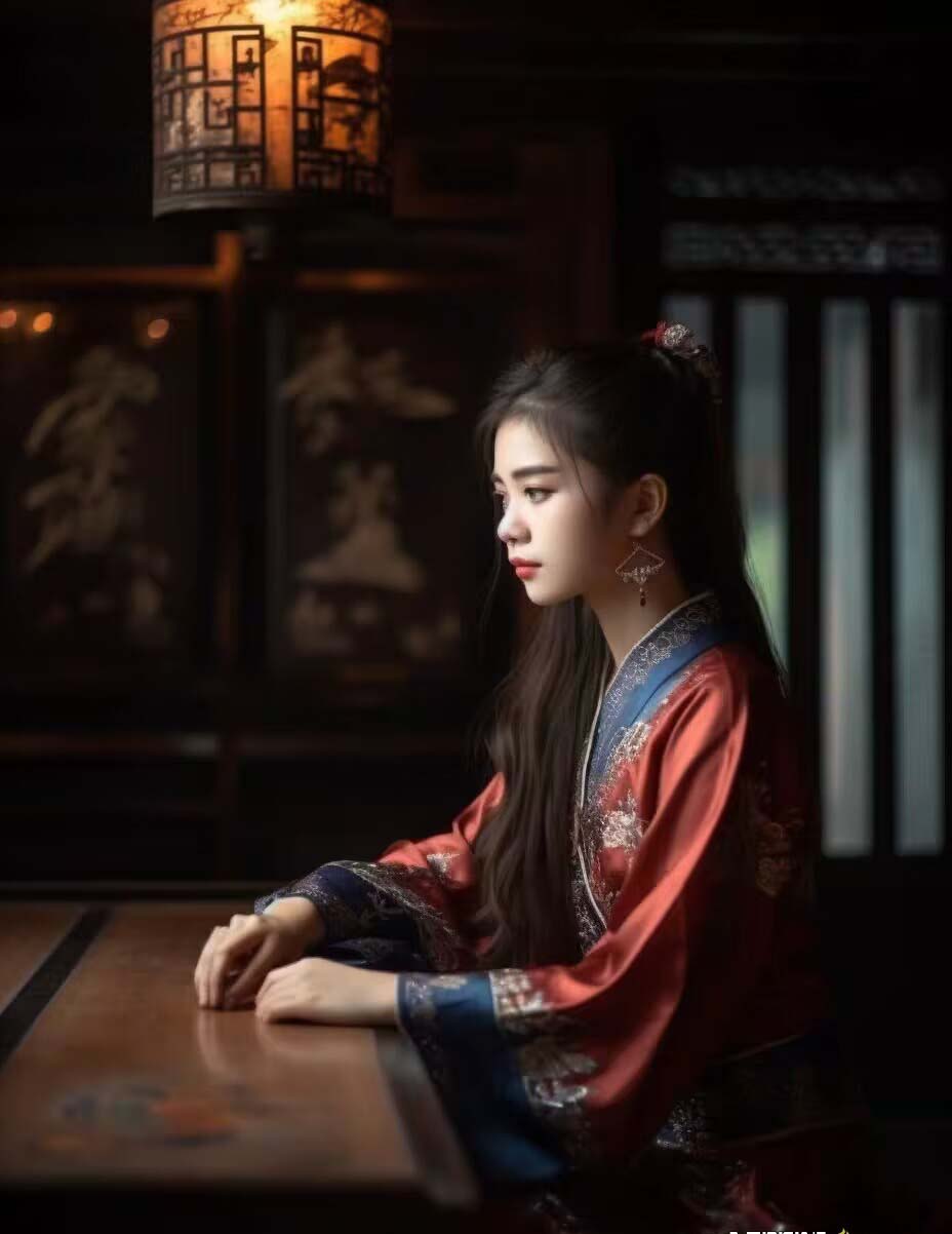 图片[7]|Midjourney关键词-AI生成中国风古装汉服美女人像提示关键词|52搬砖-我爱搬砖网