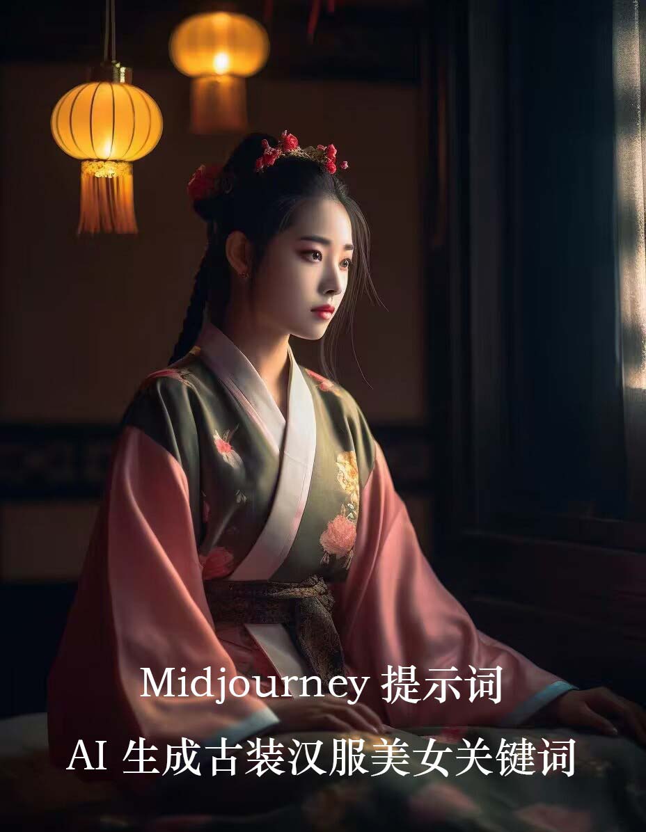 图片[2]|Midjourney关键词-AI生成中国风古装汉服美女人像提示关键词|52搬砖-我爱搬砖网