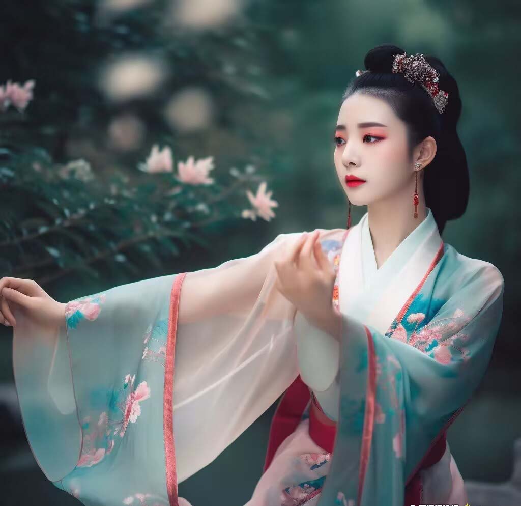 图片[3]|Midjourney关键词-AI生成中国风古装汉服美女人像提示关键词|52搬砖-我爱搬砖网