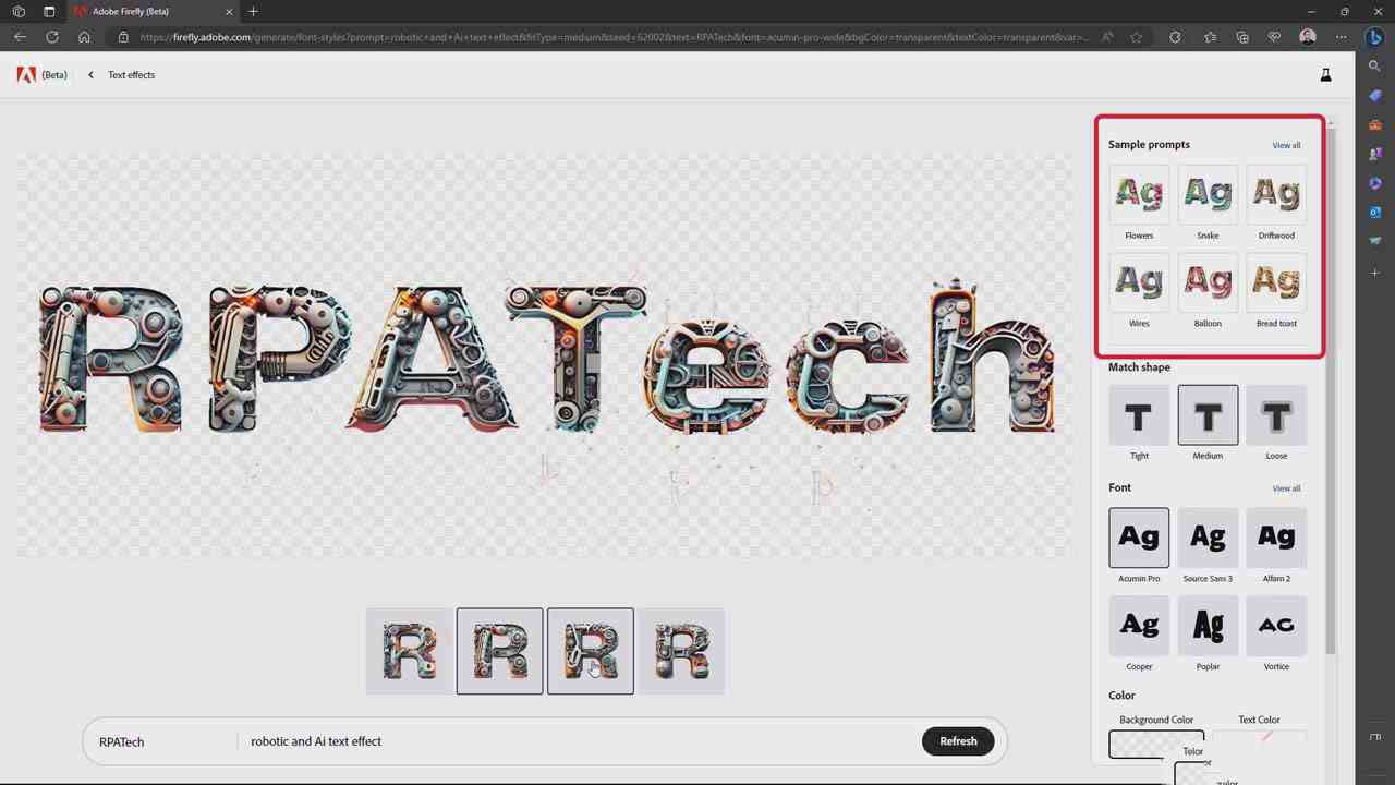 图片[6]|使用Adobe Firefly AI人工智能转变您的图像创造力教程-18节课-中英字幕|52搬砖-我爱搬砖网