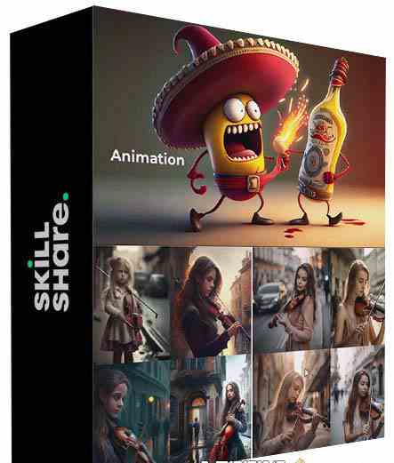 图片[2]|掌握 MidJourney V5 AI + ChatGPT创建一致的角色设计图像-22节课-中英字幕|52搬砖-我爱搬砖网