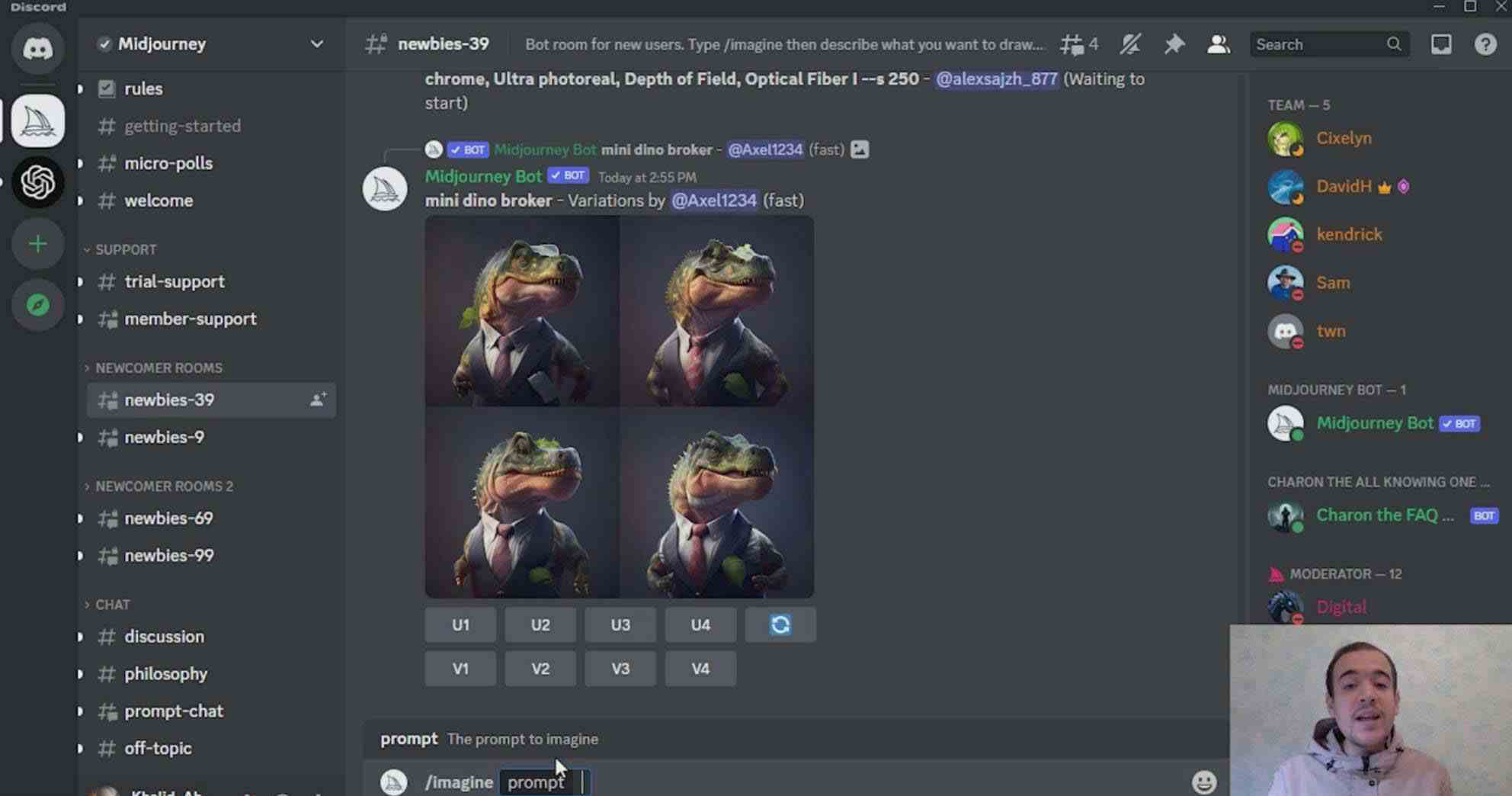 图片[2]|Midjourney 精通教程-使用Midjourney AI创建美丽艺术图像-36节课-中英字幕|52搬砖-我爱搬砖网