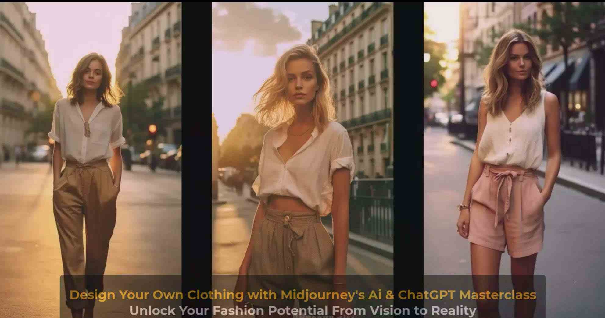 图片[11]|利用 Midjourneys Ai 人工智能设计自己的服装AI大师班-10节课-中英字幕|52搬砖-我爱搬砖网