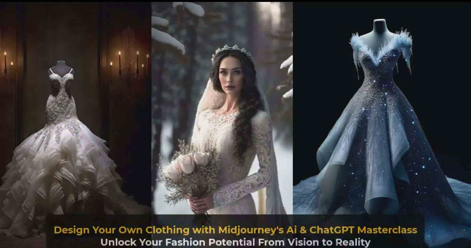 图片[9]|利用 Midjourneys Ai 人工智能设计自己的服装AI大师班-10节课-中英字幕|52搬砖-我爱搬砖网