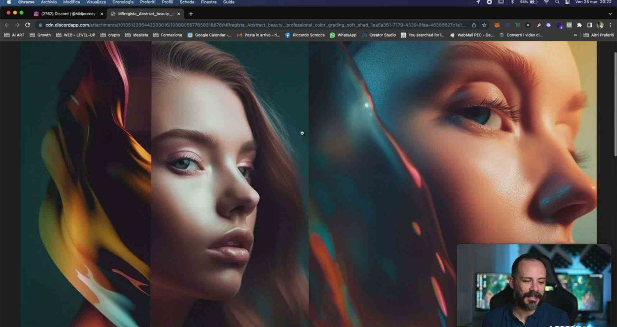 图片[8]|Midjourney AI人工智能创建和销售令人惊叹的海报教程-10节课-中英字幕|52搬砖-我爱搬砖网