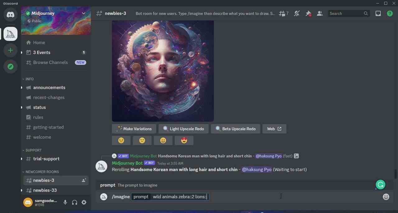 图片[3]|Midjourney AI人工智能艺术图片从入门到高级创作教程-33节课-中英字幕|52搬砖-我爱搬砖网