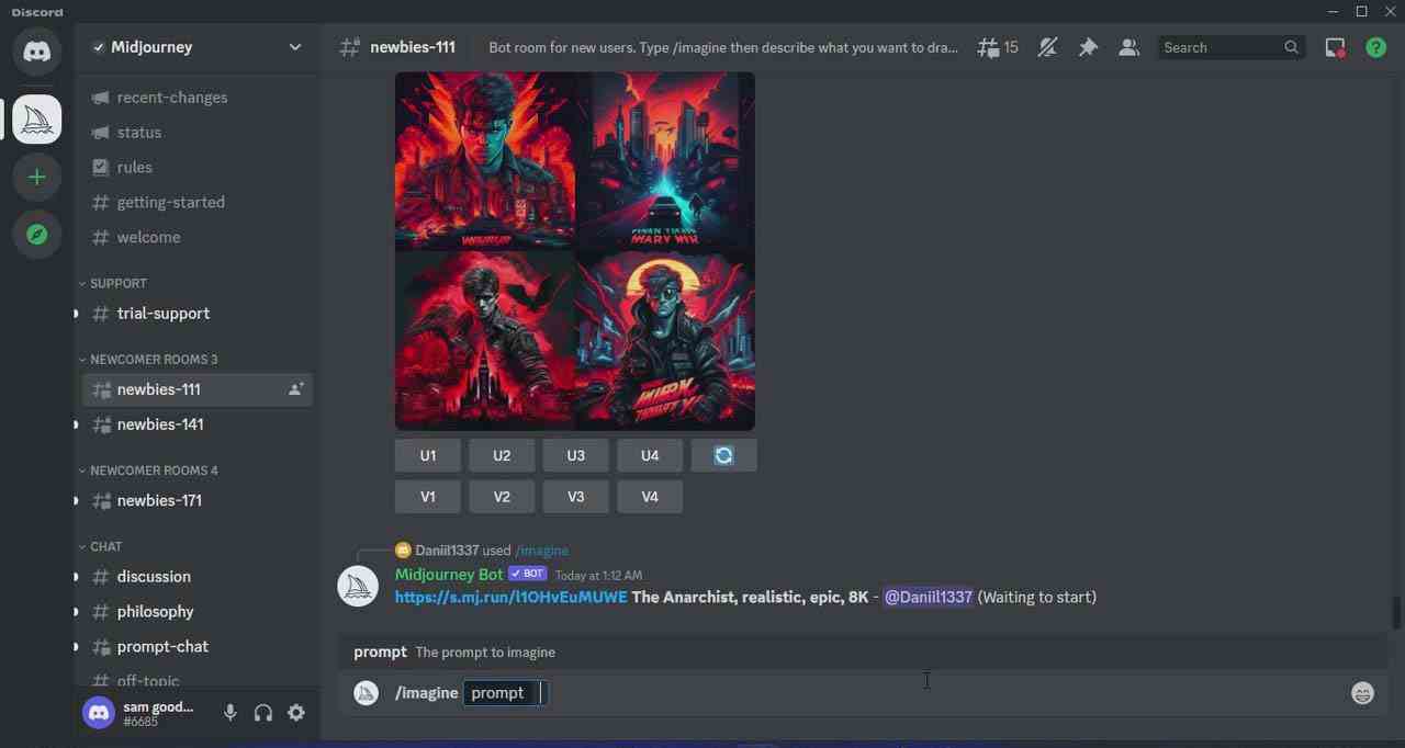 图片[8]|Midjourney AI：从零基础到高级版的大师班教程-34节课-中英字幕|52搬砖-我爱搬砖网