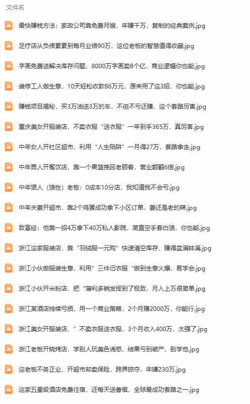 图片[3]|真实有效391套商业模式，年入几十到几百万案例解析|52搬砖-我爱搬砖网