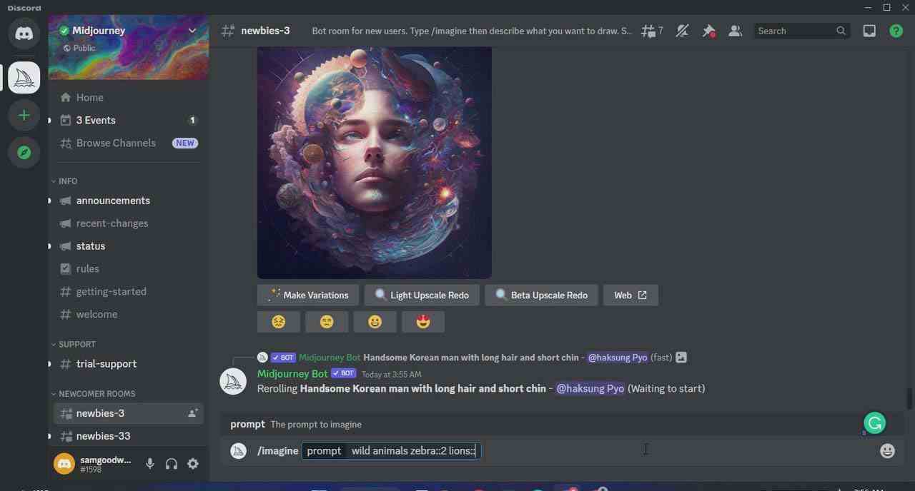 图片[3]|Midjourney AI人工智能艺术图片从入门到高级创作教程-34节课-中英字幕|52搬砖-我爱搬砖网