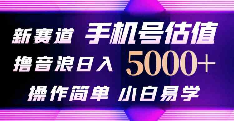 抖音不出境直播【手机号估值】最新撸音浪，日入5000+，简单易学，适合…|52搬砖-我爱搬砖网