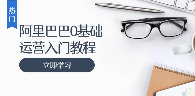 阿里巴巴运营零基础入门教程：涵盖开店、运营、推广，快速成为电商高手|52搬砖-我爱搬砖网