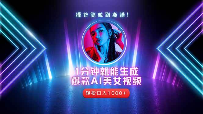 2025年最强副业：用AI做短视频，从零开始打造爆款账号！|52搬砖-我爱搬砖网
