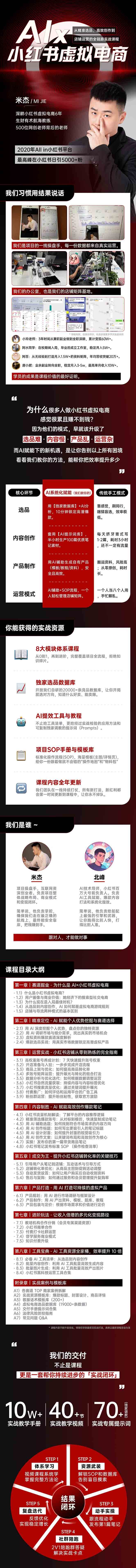 图片[2]|单号月收3w+，小红书低成本搞钱课《AI×小红书虚拟电商》全套|52搬砖-我爱搬砖网