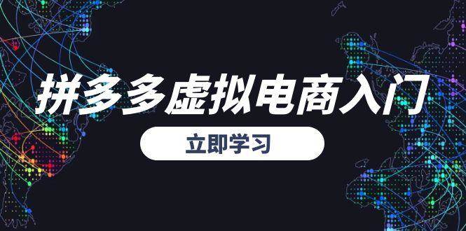 拼多多虚拟电商入门，精准选品方法论，无货源模式起盘技巧|52搬砖-我爱搬砖网