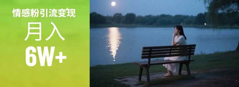情感粉引流变现实操课：单月变现6w+，情感粉引流变现实操课|52搬砖-我爱搬砖网
