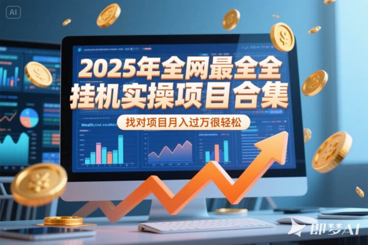 2025年挂机实操项目实操演练，挂机类型，AI直播类型，轻资产创业类型…|52搬砖-我爱搬砖网