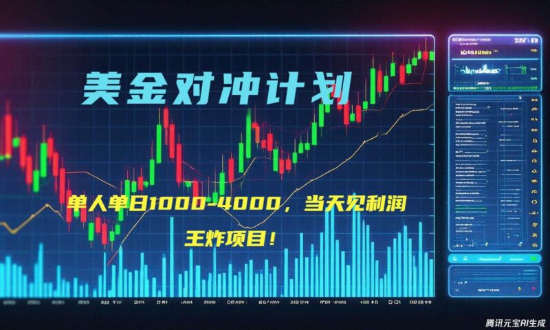2025年最暴力项目“美金先登计划”最新最强对冲战法，每日实际收益1K-4K|52搬砖-我爱搬砖网