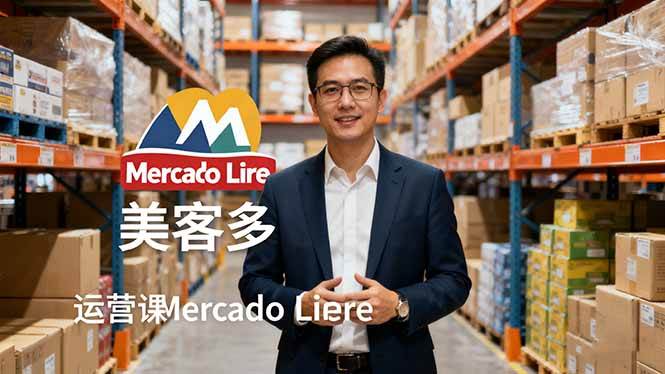 2025美客多Mercado Libre运营课：账号注册/产品上传/促销活动/自发货模式|52搬砖-我爱搬砖网