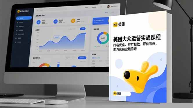 美团大众运营实战课程,排名优化、推广投放、评价管理,助力店铺业绩倍增|52搬砖-我爱搬砖网