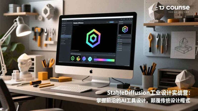 StableDiffusion工业设计实战营：掌握前沿的AI工具设计，颠覆传统设计模式|52搬砖-我爱搬砖网
