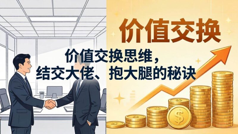 某付费文章：价值交换思维，结交大佬、抱大腿的秘诀|52搬砖-我爱搬砖网