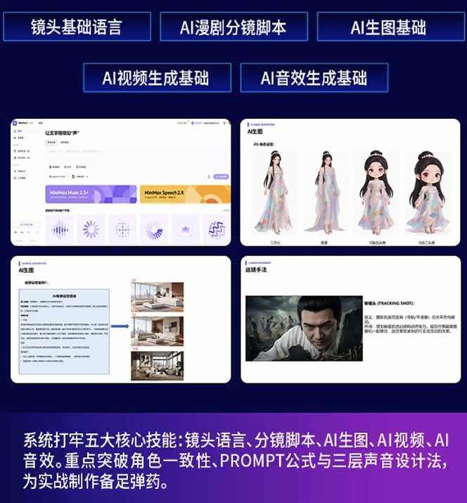 图片[2]|AI漫剧硬核课：巨日禄+豆包+即梦+可灵+Vidu+剪映：一套课玩转国产工具，低成本产出爆款漫剧|52搬砖-我爱搬砖网