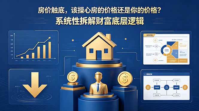 付费文章：房价触底，该操心房的价格还是你的价格？系统性拆解财富底层逻辑|52搬砖-我爱搬砖网