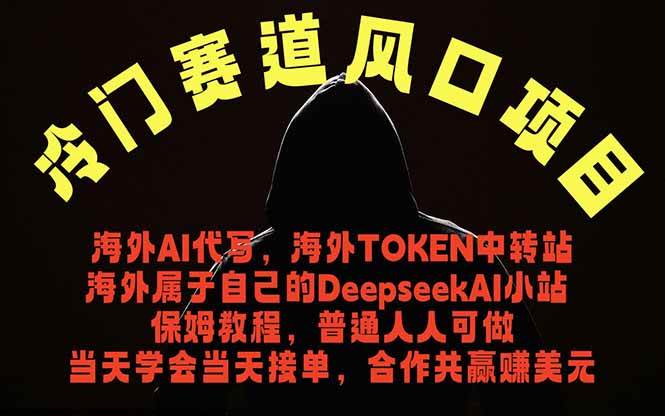 冷门赛道风口项目 海外AI代写！0成本运作完全免费！当天注册当天接单，接单接到手抽筋，无脑…|52搬砖-我爱搬砖网