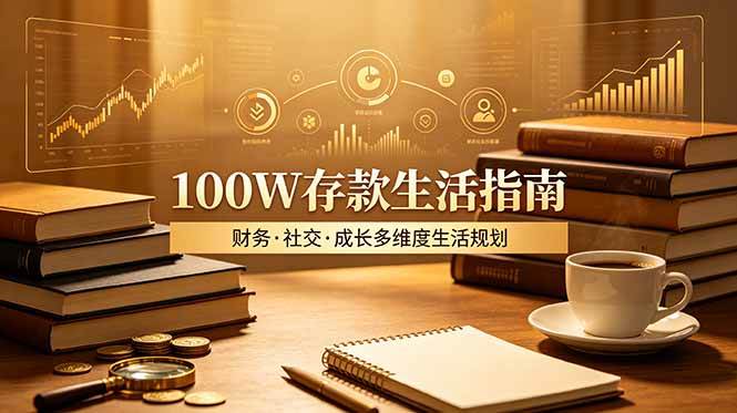 付费文章：100W存款生活指南，如何从财务、社交、成长等维度规划自己的生活|52搬砖-我爱搬砖网