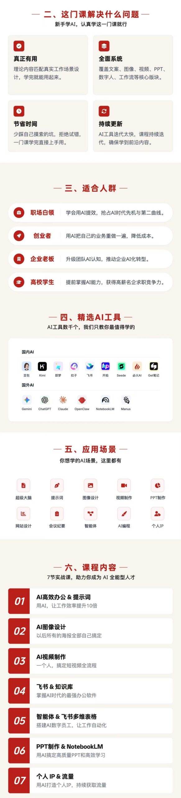 图片[2]|AI全能人才训练营：2周掌握文案×图像×视频×PPT×数字人×工作流，超越80%的人|52搬砖-我爱搬砖网