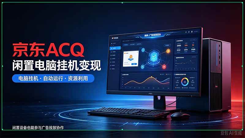 京东ACQ是什么？闲置电脑挂机采集项目拆解|52搬砖-我爱搬砖网
